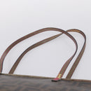 FENDI Zucca Canvas Tote Bag PVC Brown Black Auth 196868-14