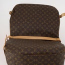 LOUIS VUITTON Monogram Saumur 43 Shoulder Bag M42252 LV Auth 196870SAV-20