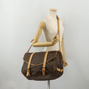 LOUIS VUITTON Monogram Saumur 43 Shoulder Bag M42252 LV Auth 196870SAV-30