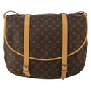 LOUIS VUITTON Monogram Saumur 43 Shoulder Bag M42252 LV Auth 196870SAV-2