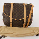 LOUIS VUITTON Monogram Saumur 43 Shoulder Bag M42252 LV Auth 196870SAV-12