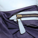 Miu Miu Hand Bag Leather 2way Gray Gold Auth 196873A-34