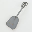 Miu Miu Hand Bag Leather 2way Gray Gold Auth 196873A-37
