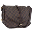 LOUIS VUITTON Damier Ebene Saumur 30 Shoulder Bag SPO N48081 LV Auth 196874-1