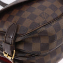 LOUIS VUITTON Damier Ebene Saumur 30 Shoulder Bag SPO N48081 LV Auth 196874-10