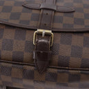 LOUIS VUITTON Damier Ebene Saumur 30 Shoulder Bag SPO N48081 LV Auth 196874-17
