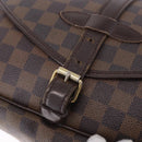 LOUIS VUITTON Damier Ebene Saumur 30 Shoulder Bag SPO N48081 LV Auth 196874-18