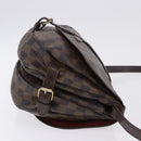 LOUIS VUITTON Damier Ebene Saumur 30 Shoulder Bag SPO N48081 LV Auth 196874-3
