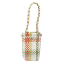 Salvatore Ferragamo Gancini Hand Bag Leather Multicolor Auth 196876A-2
