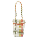 Salvatore Ferragamo Gancini Hand Bag Leather Multicolor Auth 196876A-3