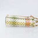 Salvatore Ferragamo Gancini Hand Bag Leather Multicolor Auth 196876A-4