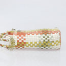 Salvatore Ferragamo Gancini Hand Bag Leather Multicolor Auth 196876A-5