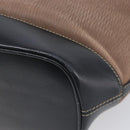 LOEWE Velazquez Tote Bag Leather Brown Gold Auth 196877-8