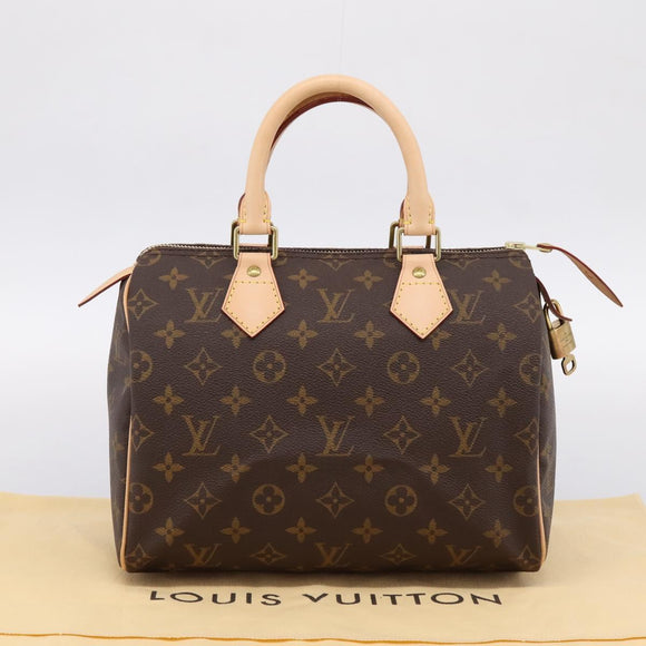 LOUIS VUITTON Monogram Speedy 25 Hand Bag M41528 LV Auth 196878SAM