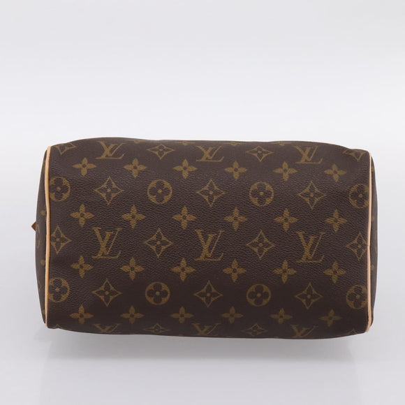LOUIS VUITTON Monogram Speedy 25 Hand Bag M41528 LV Auth 196878SAM