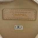 CHANEL Matelasse AirPods Case & Coin Purse Lamb Skin Gold CC Auth 196880M-18