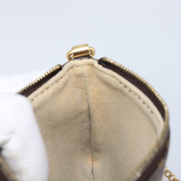 LOUIS VUITTON Monogram Pochette Mira PM Accessory Pouch M60095 LV Auth 196885V