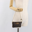 LOUIS VUITTON Monogram Pochette Mira PM Accessory Pouch M60095 LV Auth 196885V-23