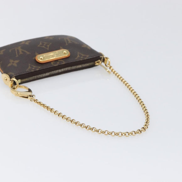 LOUIS VUITTON Monogram Pochette Mira PM Accessory Pouch M60095 LV Auth 196885V