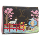 LOUIS VUITTON Vivienne Portefeuille Victorine Wallet M80873 LV Auth 196886M-1