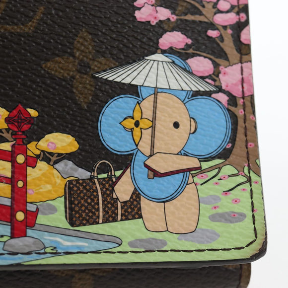 LOUIS VUITTON Vivienne Portefeuille Victorine Wallet M80873 LV Auth 196886M