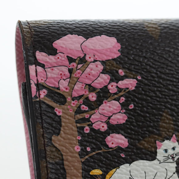 LOUIS VUITTON Vivienne Portefeuille Victorine Wallet M80873 LV Auth 196886M