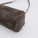LOUIS VUITTON Monogram Papillon Pouch LV Auth 196887-9