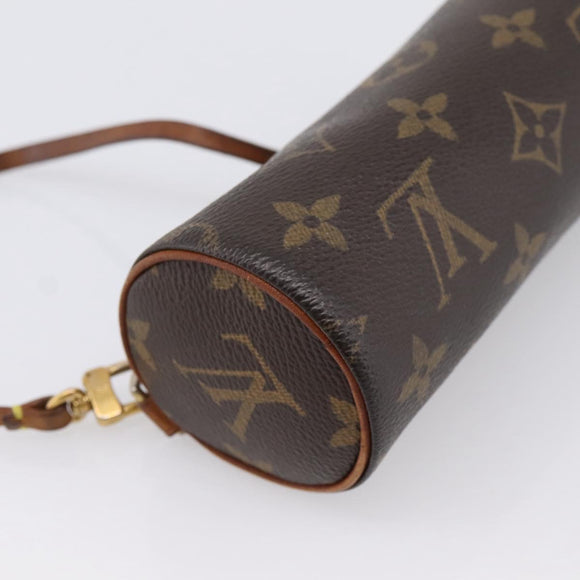 LOUIS VUITTON Monogram Papillon Pouch LV Auth 196887