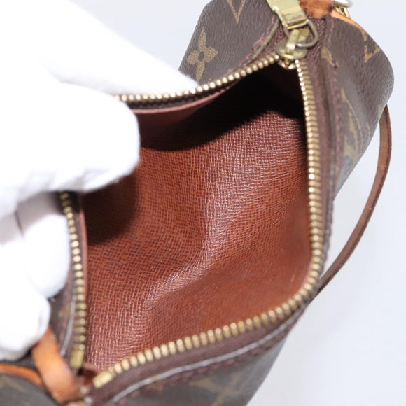 LOUIS VUITTON Monogram Papillon Pouch LV Auth 196887