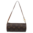 LOUIS VUITTON Monogram Papillon Pouch LV Auth 196887-13