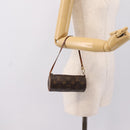 LOUIS VUITTON Monogram Papillon Pouch LV Auth 196887-20