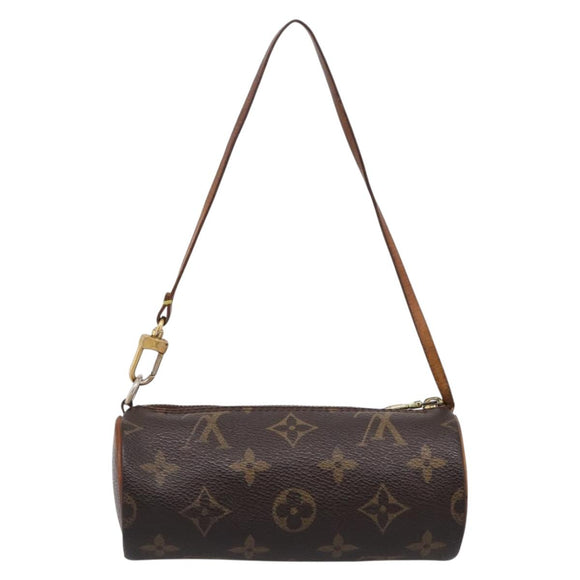 LOUIS VUITTON Monogram Papillon Pouch LV Auth 196887