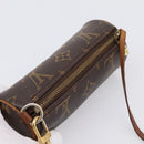 LOUIS VUITTON Monogram Papillon Pouch LV Auth 196887-6
