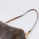 LOUIS VUITTON Monogram Papillon Pouch LV Auth 196887-8