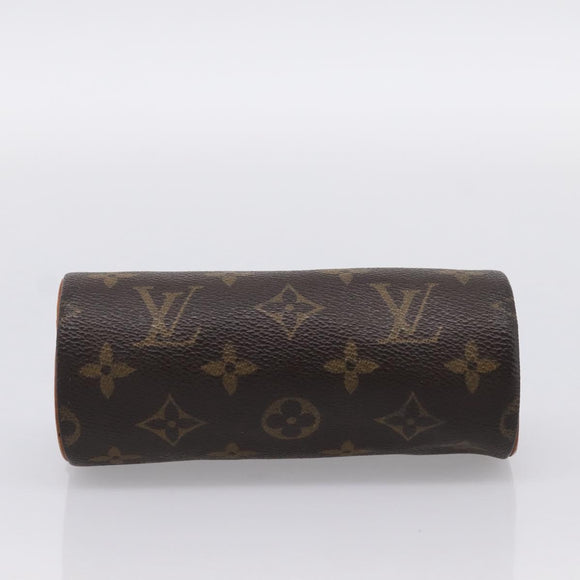 LOUIS VUITTON Monogram Papillon Pouch LV Auth 196887