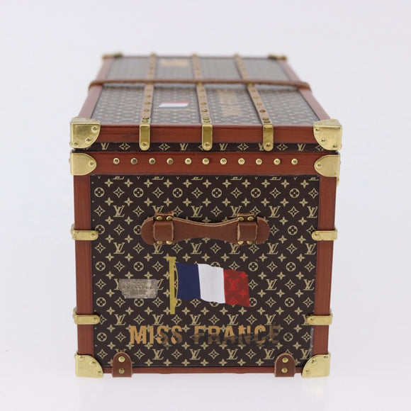 LOUIS VUITTON Monogram Miss France Paper Weight Brown M99408 LV Auth 196888A