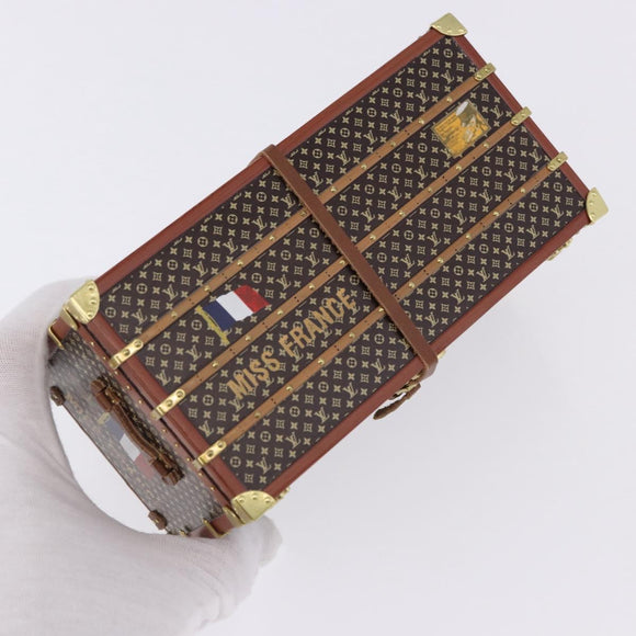 LOUIS VUITTON Monogram Miss France Paper Weight Brown M99408 LV Auth 196888A
