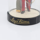 LOUIS VUITTON Pageboy Snow Globe Glass Red Clear LV Auth 196889A-8