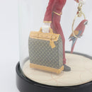 LOUIS VUITTON Pageboy Snow Globe Glass Red Clear LV Auth 196889A-10