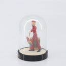 LOUIS VUITTON Pageboy Snow Globe Glass Red Clear LV Auth 196889A-3