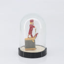 LOUIS VUITTON Pageboy Snow Globe Glass Red Clear LV Auth 196889A-4