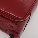 LOUIS VUITTON Monogram Vernis Pegas 45 Suitcase Pomme D'amour M91278 Auth 196891-17