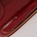 LOUIS VUITTON Monogram Vernis Pegas 45 Suitcase Pomme D'amour M91278 Auth 196891-7