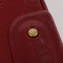 LOUIS VUITTON Monogram Vernis Pegas 45 Suitcase Pomme D'amour M91278 Auth 196891-21