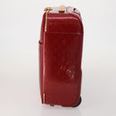 LOUIS VUITTON Monogram Vernis Pegas 45 Suitcase Pomme D'amour M91278 Auth 196891-3