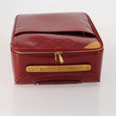 LOUIS VUITTON Monogram Vernis Pegas 45 Suitcase Pomme D'amour M91278 Auth 196891-14