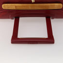 LOUIS VUITTON Monogram Vernis Pegas 45 Suitcase Pomme D'amour M91278 Auth 196891-8