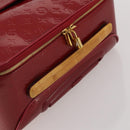 LOUIS VUITTON Monogram Vernis Pegas 45 Suitcase Pomme D'amour M91278 Auth 196891-9