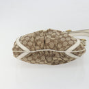 GUCCI GG Canvas Shoulder Bag Beige Gold 203257 Auth 196900-6