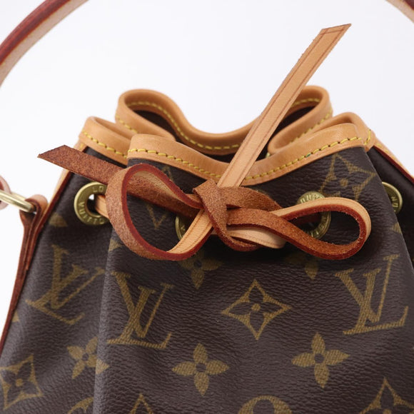 LOUIS VUITTON Monogram Noe BB Shoulder Bag M40817 LV Auth 196903SAV